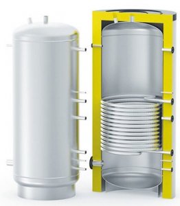 S-TANK Solar SS 1000, бойлер косвенного нагрева (нерж. сталь)
