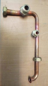 Впускной трубопровод TUBAZ.ENTR.H2O BOILER FM.N710